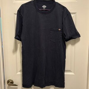 Ink Blue LT Dickies Pocket Tee